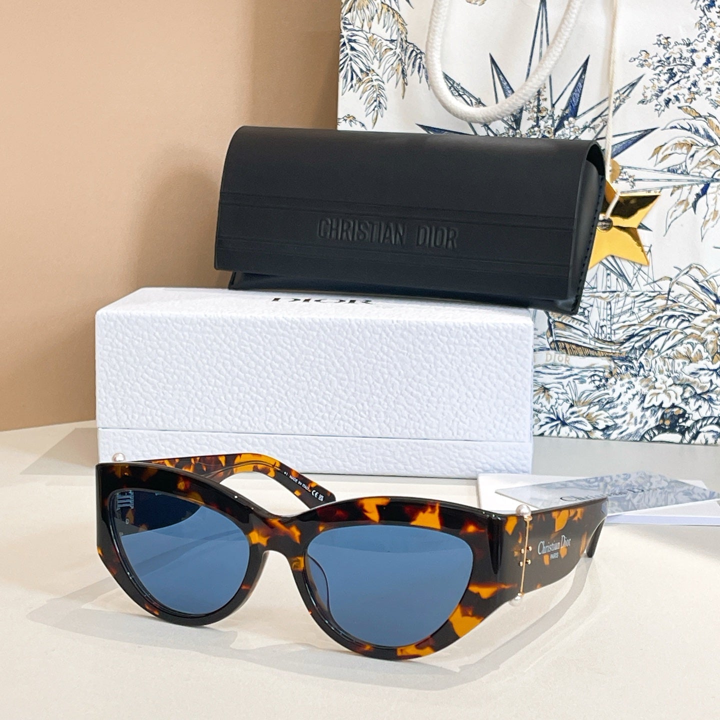 DIOR SIGNATURE SUNGLASS TRIABLE B1F IN ACETATE