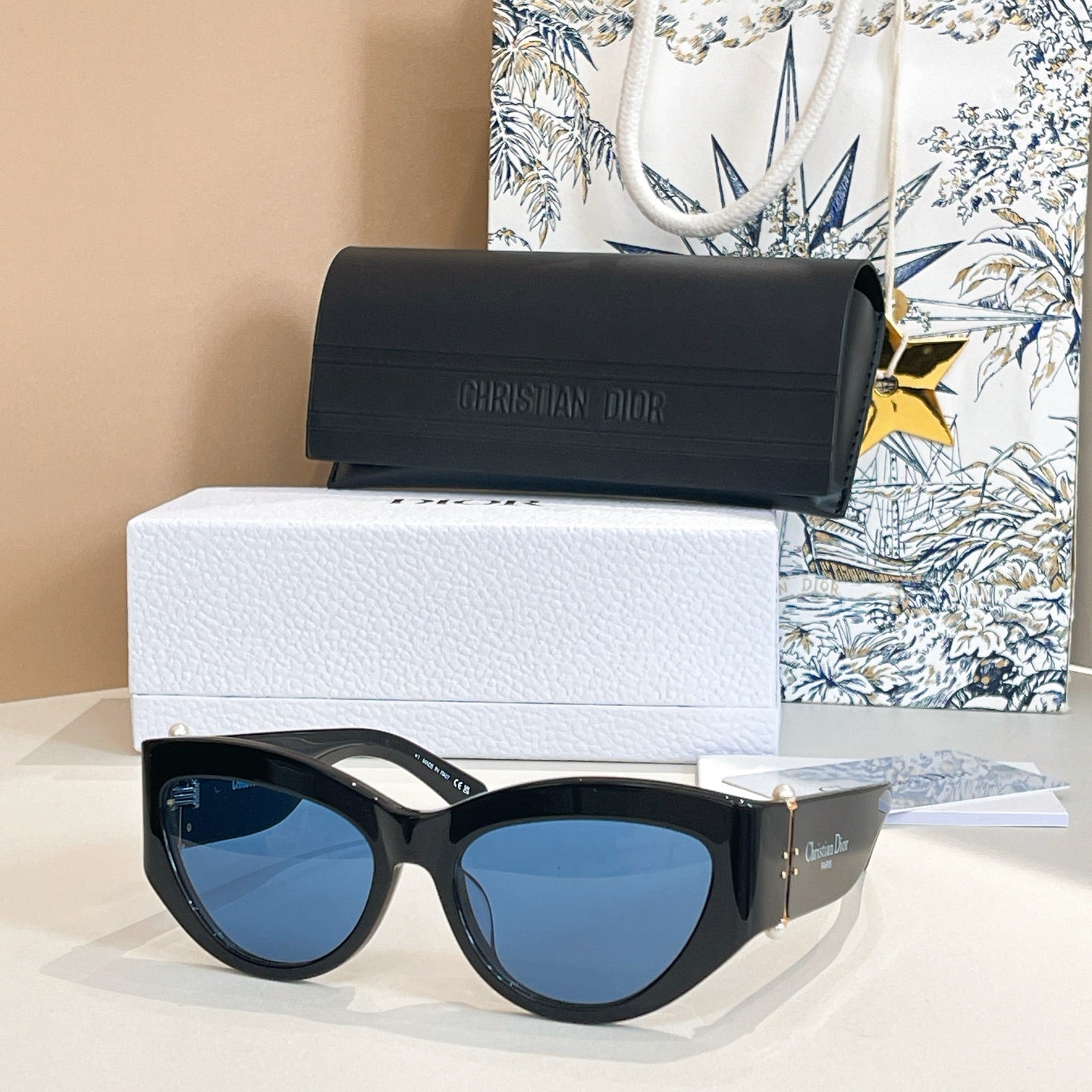 DIOR SIGNATURE SUNGLASS TRIABLE B1F IN ACETATE