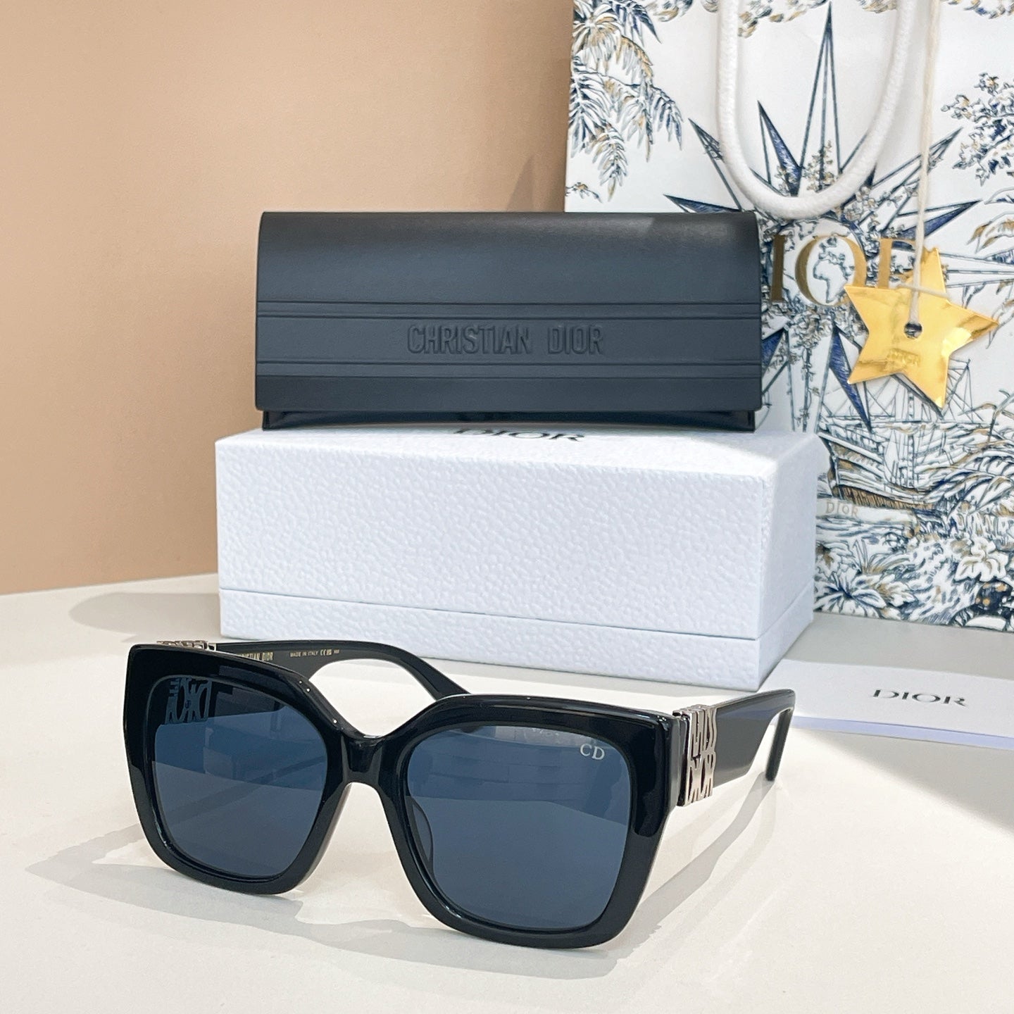 DIOR MONTAIGNE SUNGLASS MISSS2F 581617 IN ACETATE