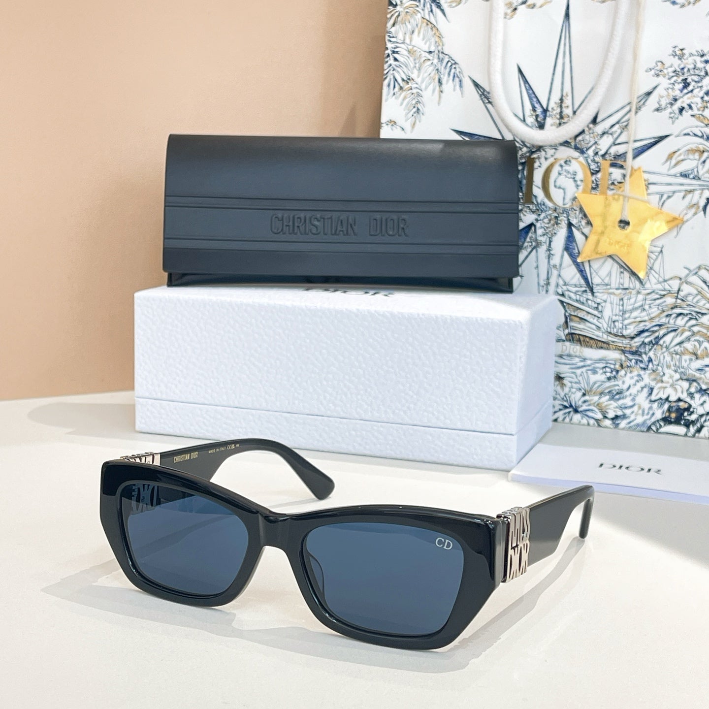 DIOR MONTAIGNE SUNGLASS MISSS1F 581621 IN ACETATE