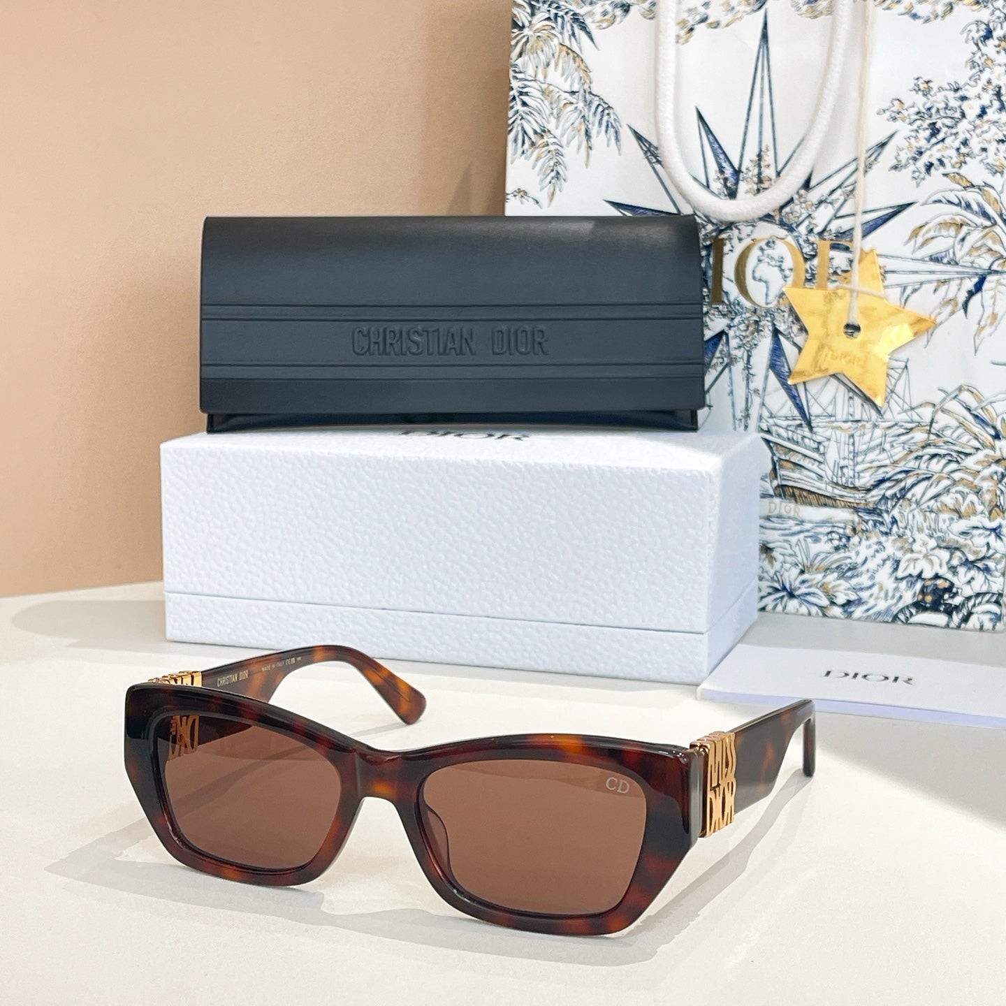 DIOR MONTAIGNE SUNGLASS MISSS1F 581621 IN ACETATE