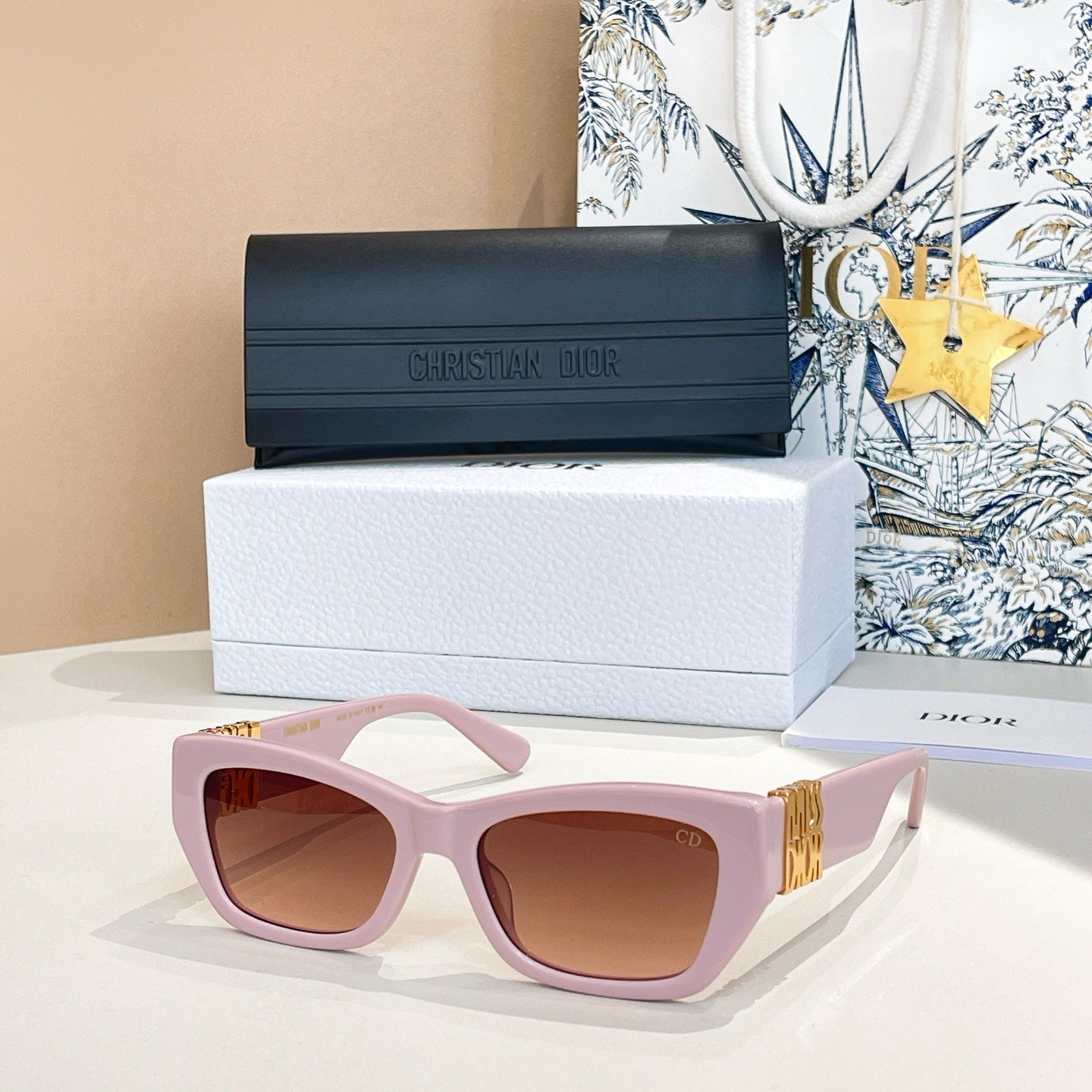DIOR MONTAIGNE SUNGLASS MISSS1F 581621 IN ACETATE