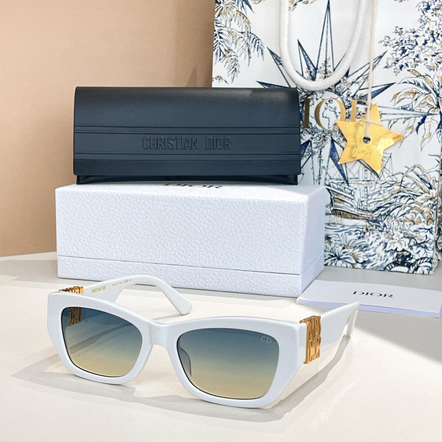 DIOR MONTAIGNE SUNGLASS MISSS1F 581621 IN ACETATE