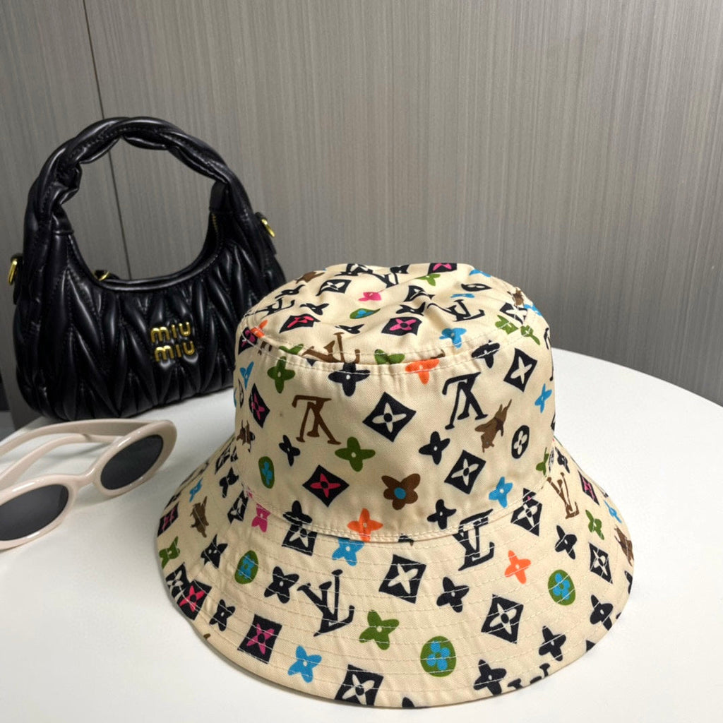 LOUIS VUITTON DOUBLE-SIDED BUCKET HAT COLORFUL 433361