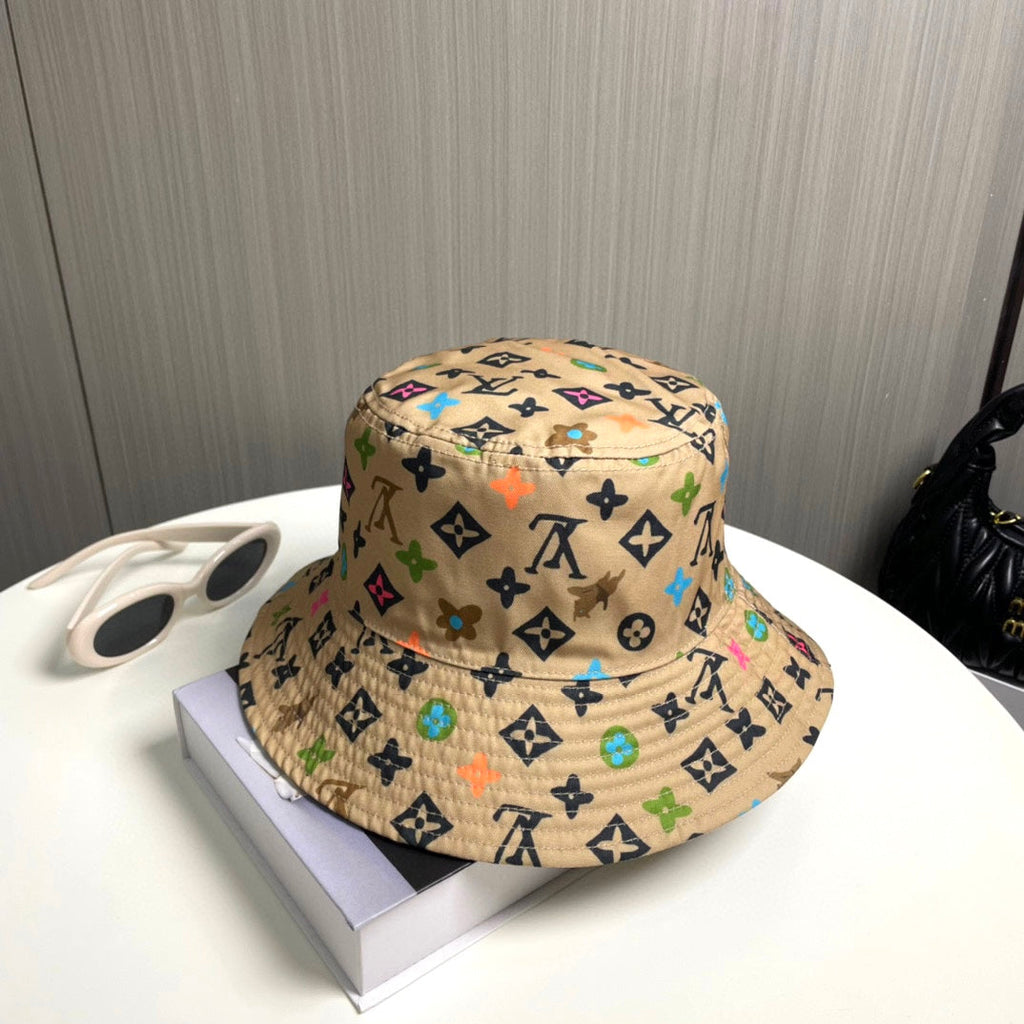LOUIS VUITTON DOUBLE-SIDED BUCKET HAT COLORFUL 433364