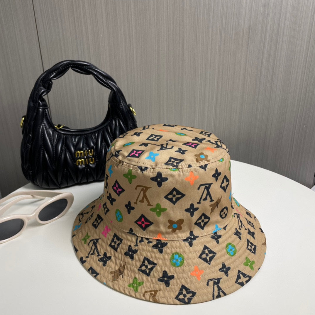LOUIS VUITTON DOUBLE-SIDED BUCKET HAT COLORFUL 433364