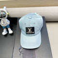 LOUIS VUITTON BASEBALL CAP IN LIGHT BLUE DENIM 406959
