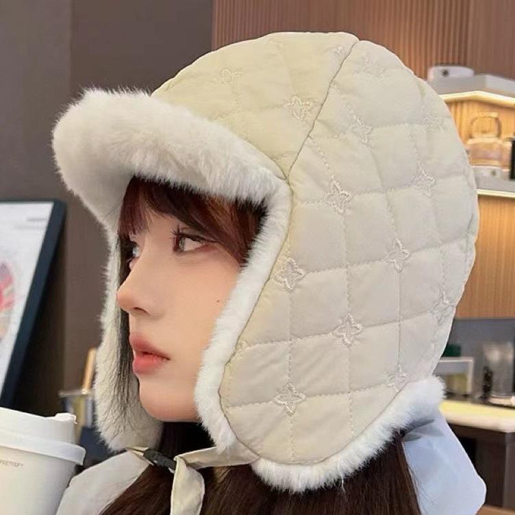 LOUIS VUITTON TRAPPER HAT IN BEIGE COTTON 411230