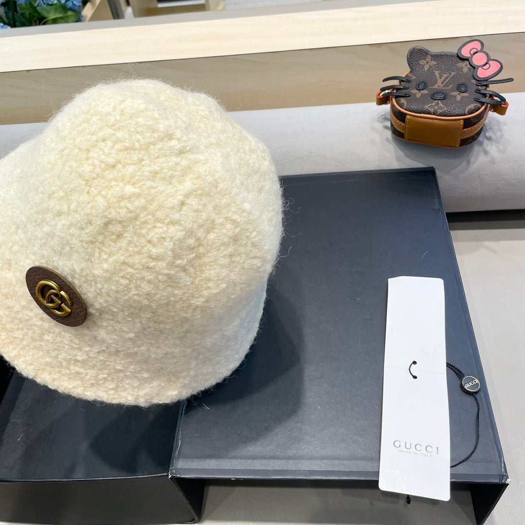GUCCI BUCKET HAT BEIGE 418094