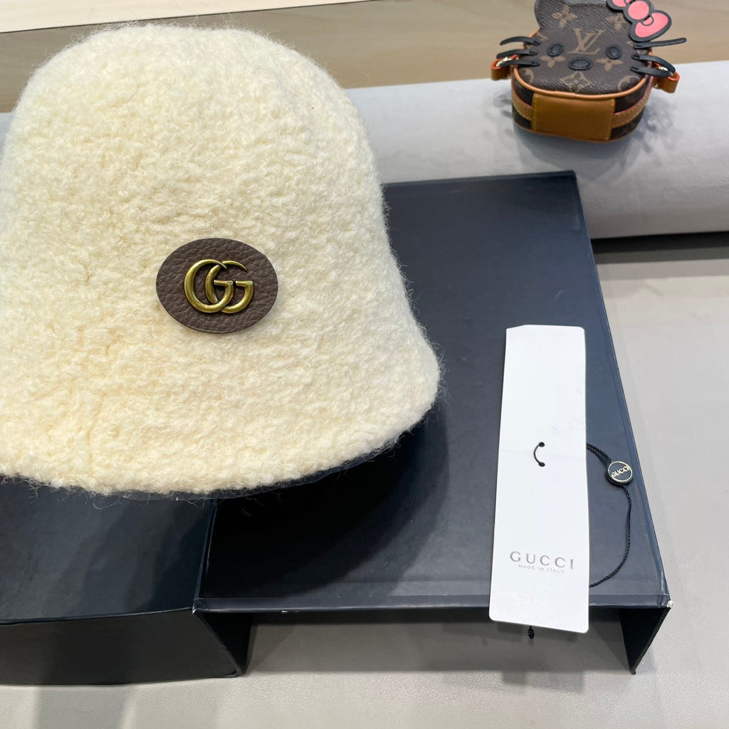 GUCCI BUCKET HAT BEIGE 418094
