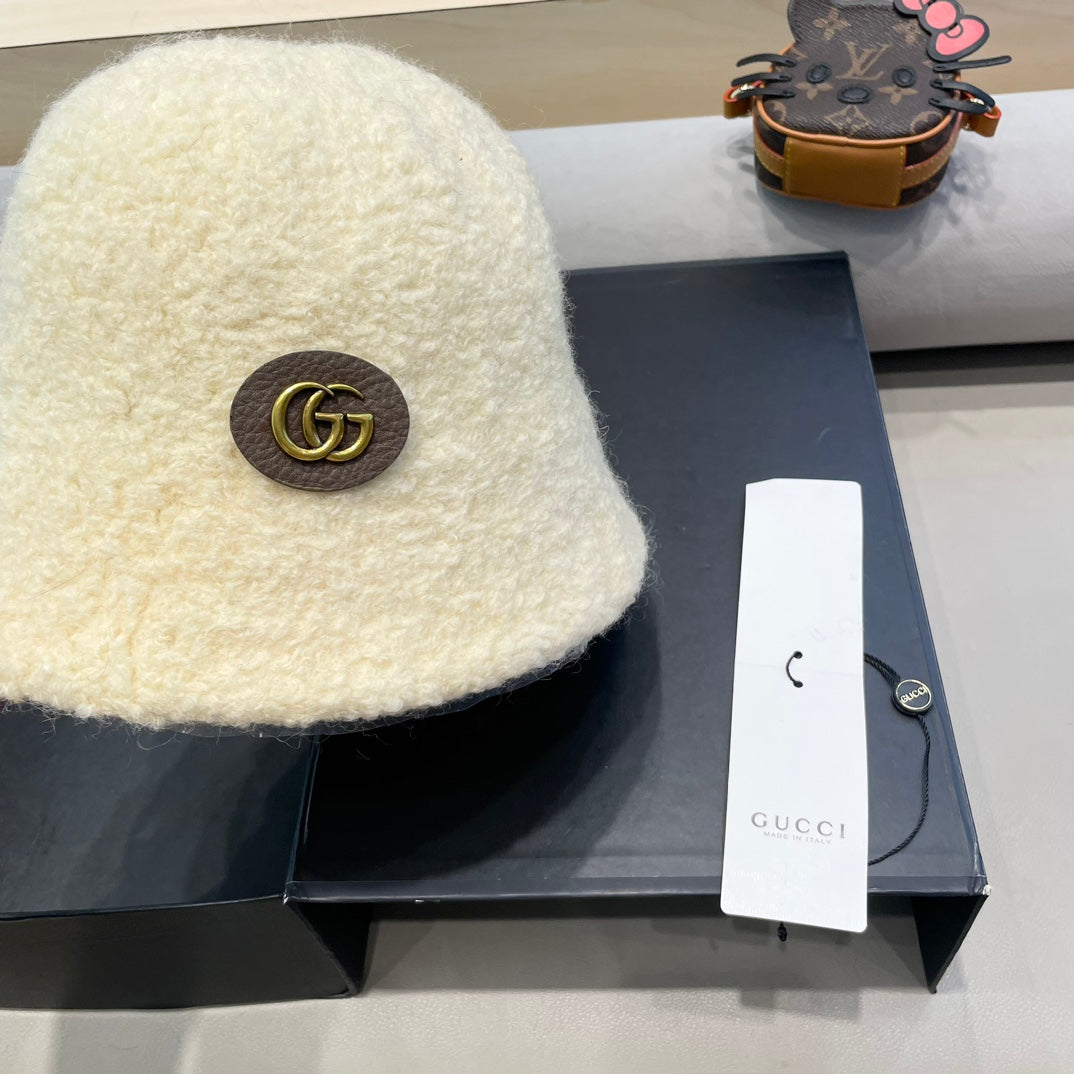 GUCCI BUCKET HAT BEIGE 418094