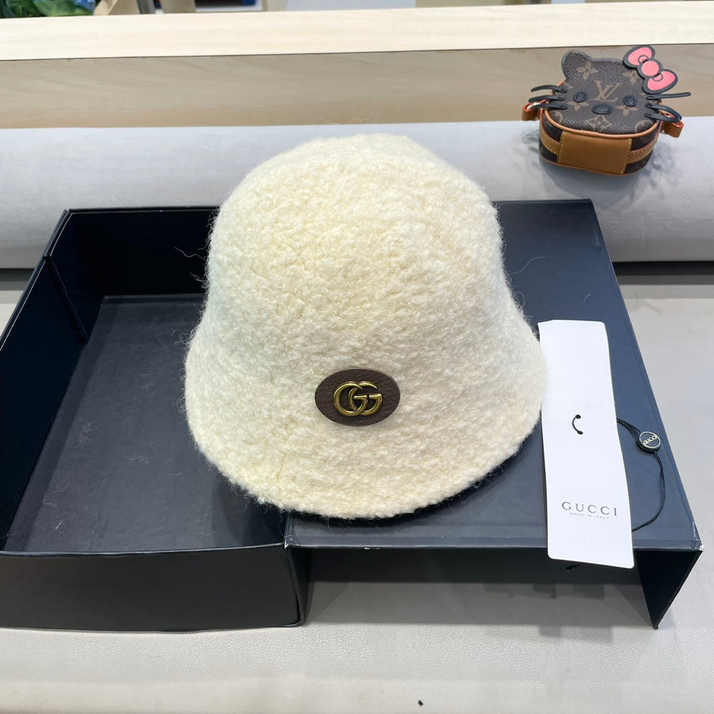 GUCCI BUCKET HAT BEIGE 418094