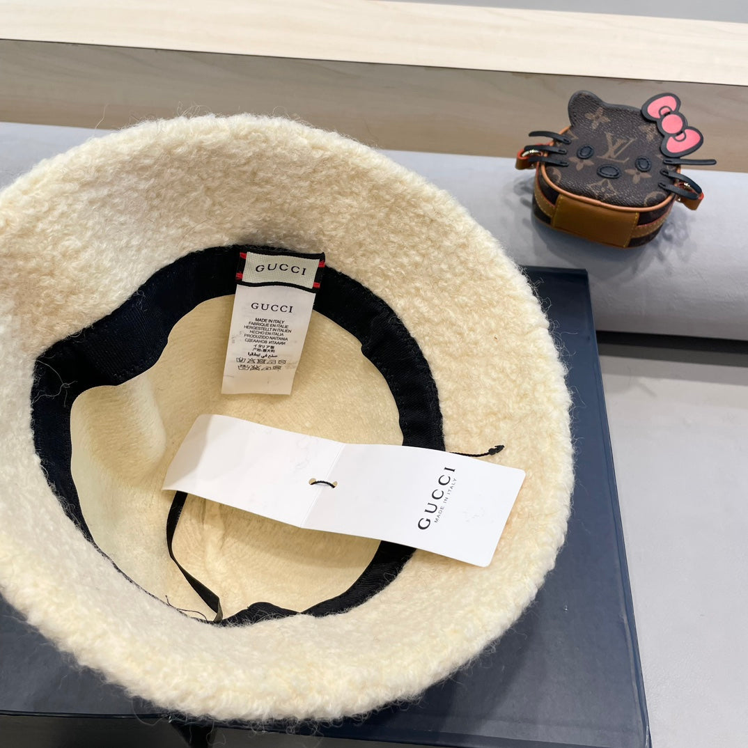 GUCCI BUCKET HAT BEIGE 418094
