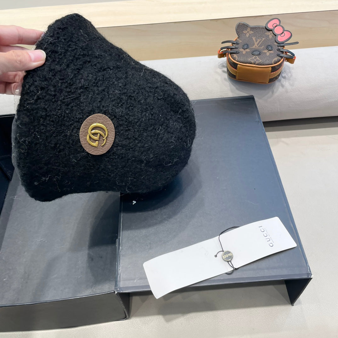 GUCCI BUCKET HAT BLACK 418095