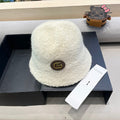 GUCCI BUCKET HAT WHITE CREAM 418096