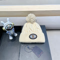 LOUIS VUITTON BEANIE HAT IN BEIGE WOOL 433484