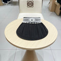 CHANEL SUN HAT MODEM BLACK 674080