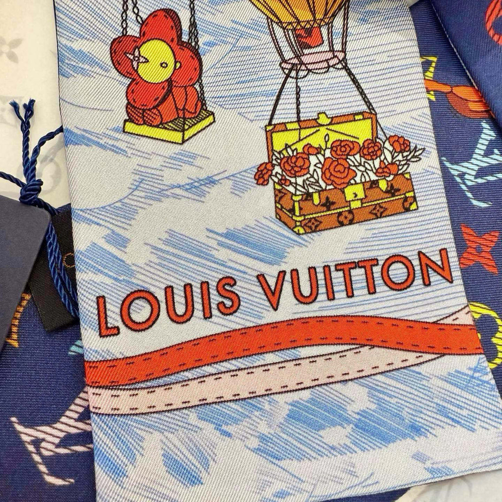 LOUIS VUITTON LV TWILLY 120 CM IN SILK 714366