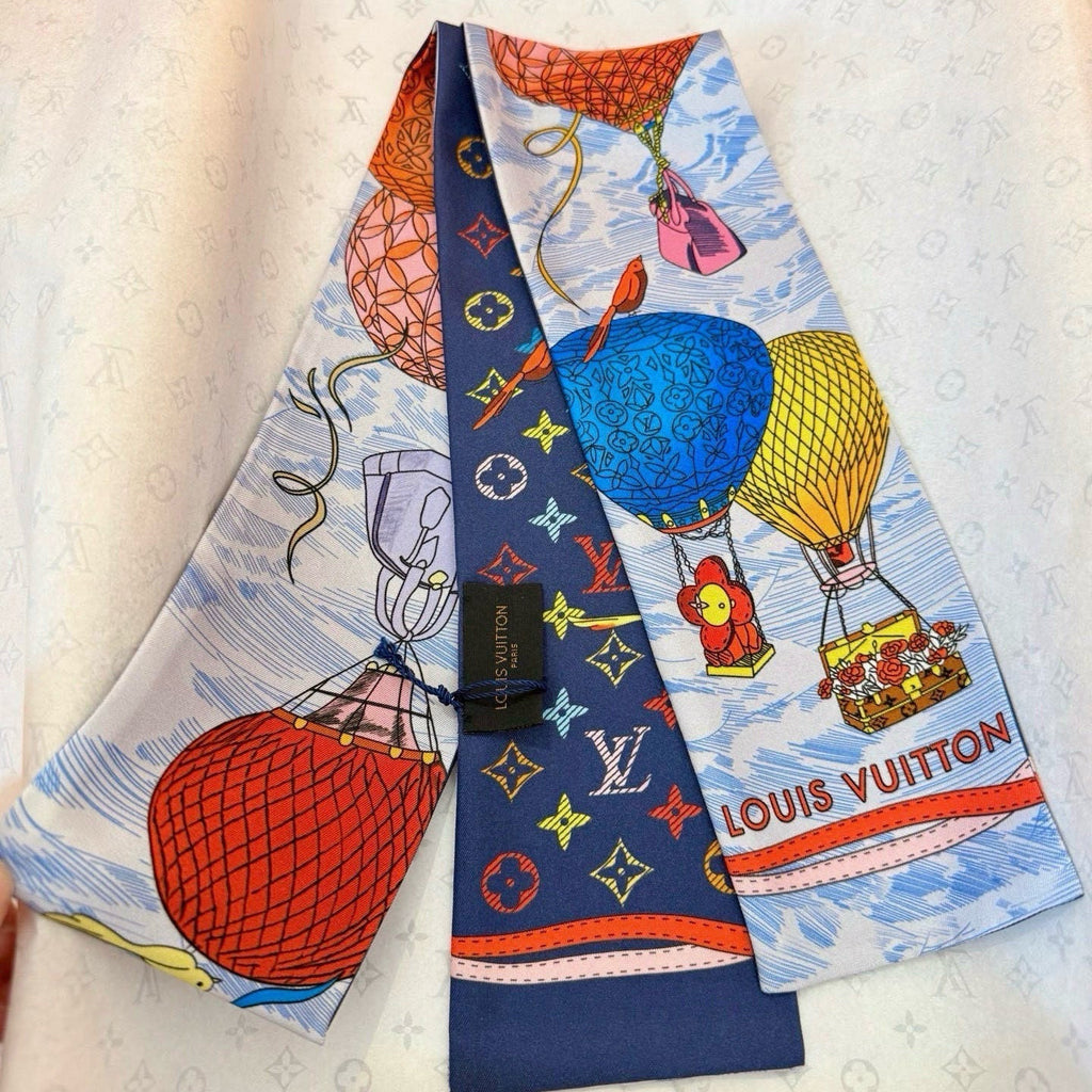 LOUIS VUITTON LV TWILLY 120 CM IN SILK 714366
