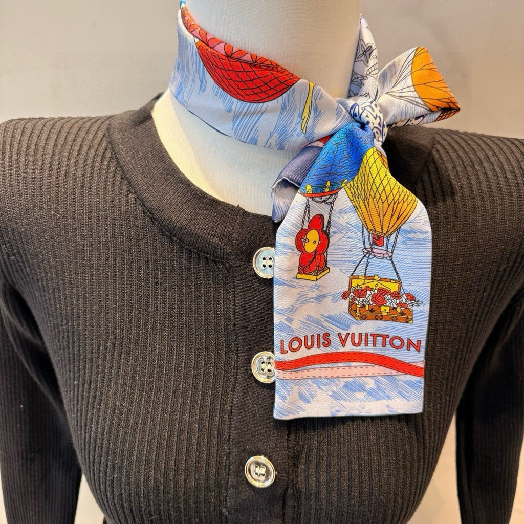 LOUIS VUITTON LV TWILLY 120 CM IN SILK 714366