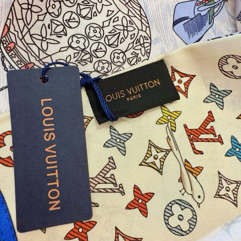 LOUIS VUITTON LV TWILLY 120 CM IN SILK 714368
