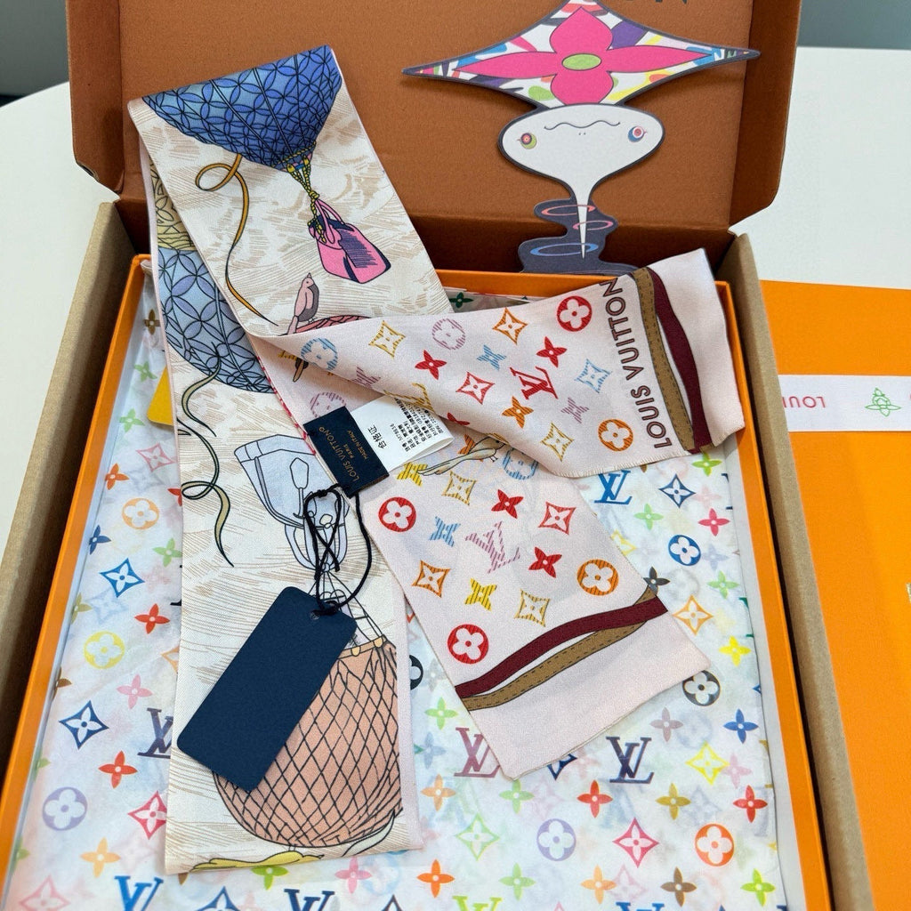 LOUIS VUITTON LV TWILLY 120 CM IN SILK 714369