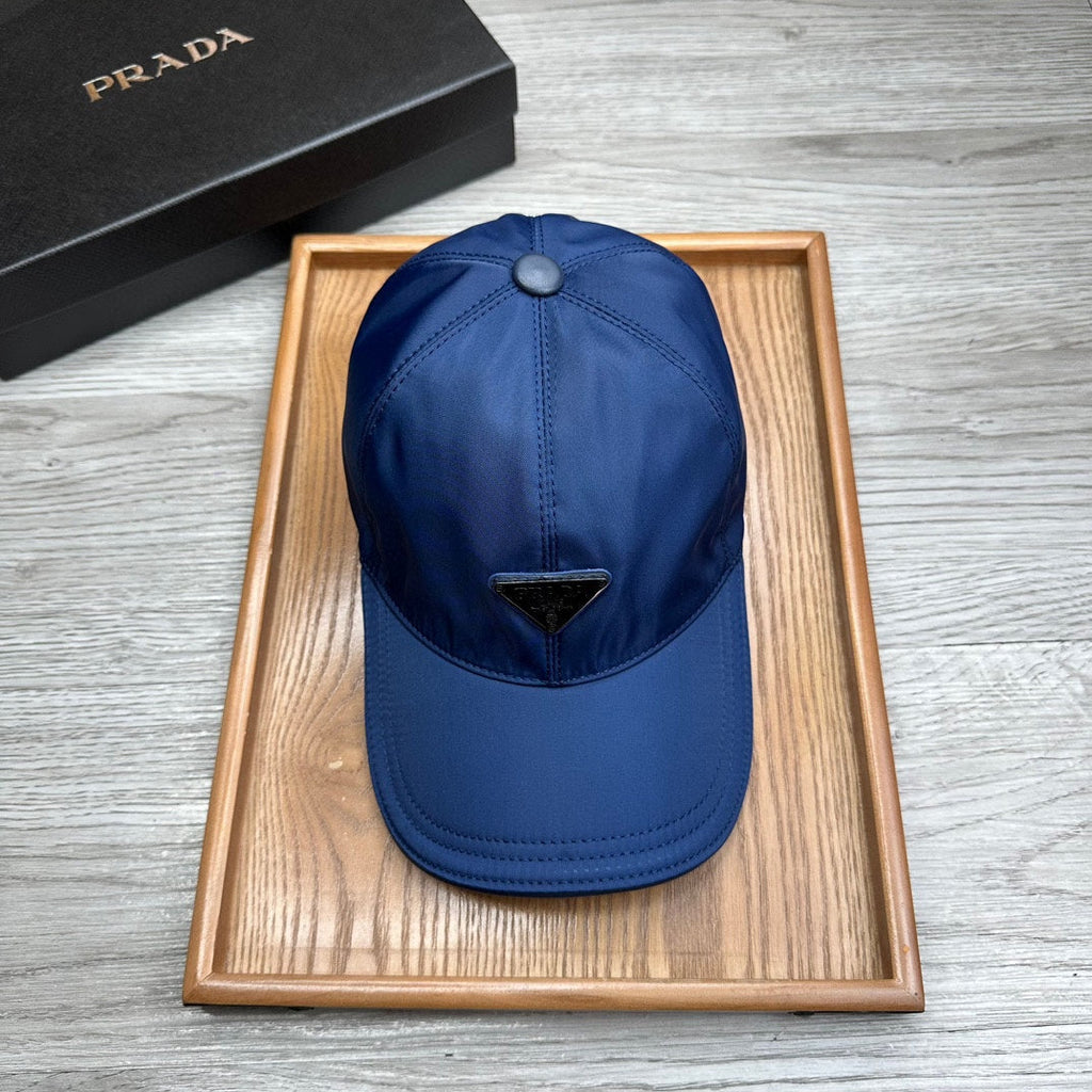 PRADA BASEBALL HAT IN NAVY BLUE RE-NYLON 214512