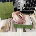 GUCCI PALE PINK GRAY SILK-BLEND HAIRBAND 407923