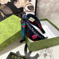 GUCCI COLORFUL FABRIC HAIRBAND 372431