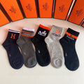 HERMES LOW-CUT SOCKS 380283 (1 BOX)