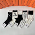 LOUIS VUITTON CREW SOCKS 417487 (1 BOX)