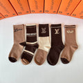 LOUIS VUITTON CREW SOCKS 423817 (1 BOX)