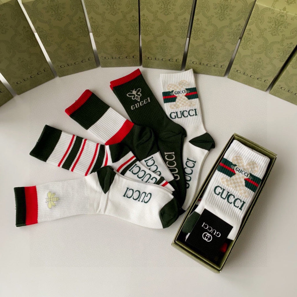 GUCCI CREW SOCKS 425676 (1 BOX)