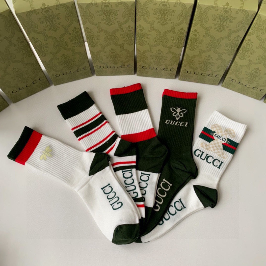 GUCCI CREW SOCKS 425676 (1 BOX)