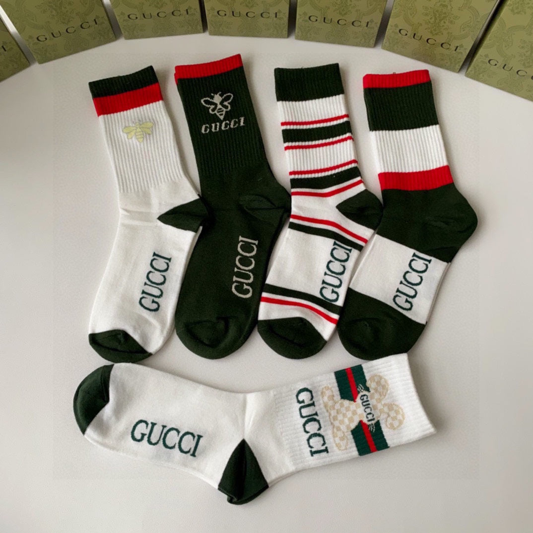 GUCCI CREW SOCKS 425676 (1 BOX)