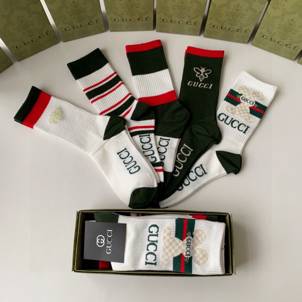 GUCCI CREW SOCKS 425676 (1 BOX)