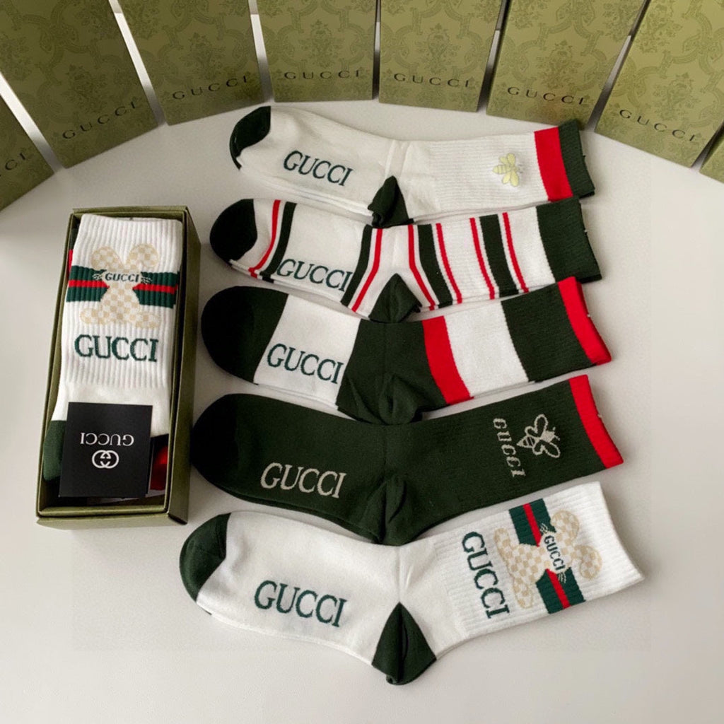 GUCCI CREW SOCKS 425676 (1 BOX)