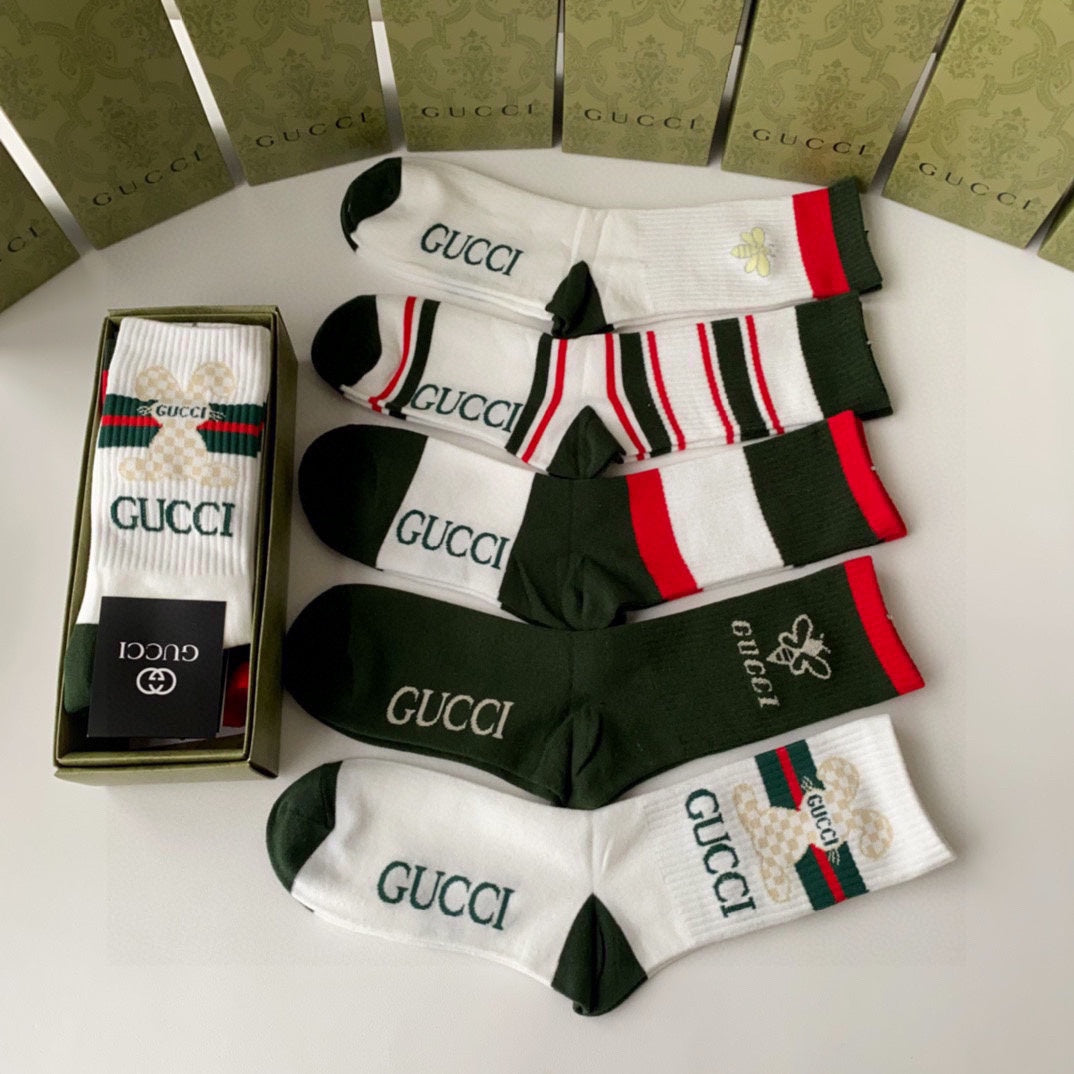 GUCCI CREW SOCKS 425676 (1 BOX)