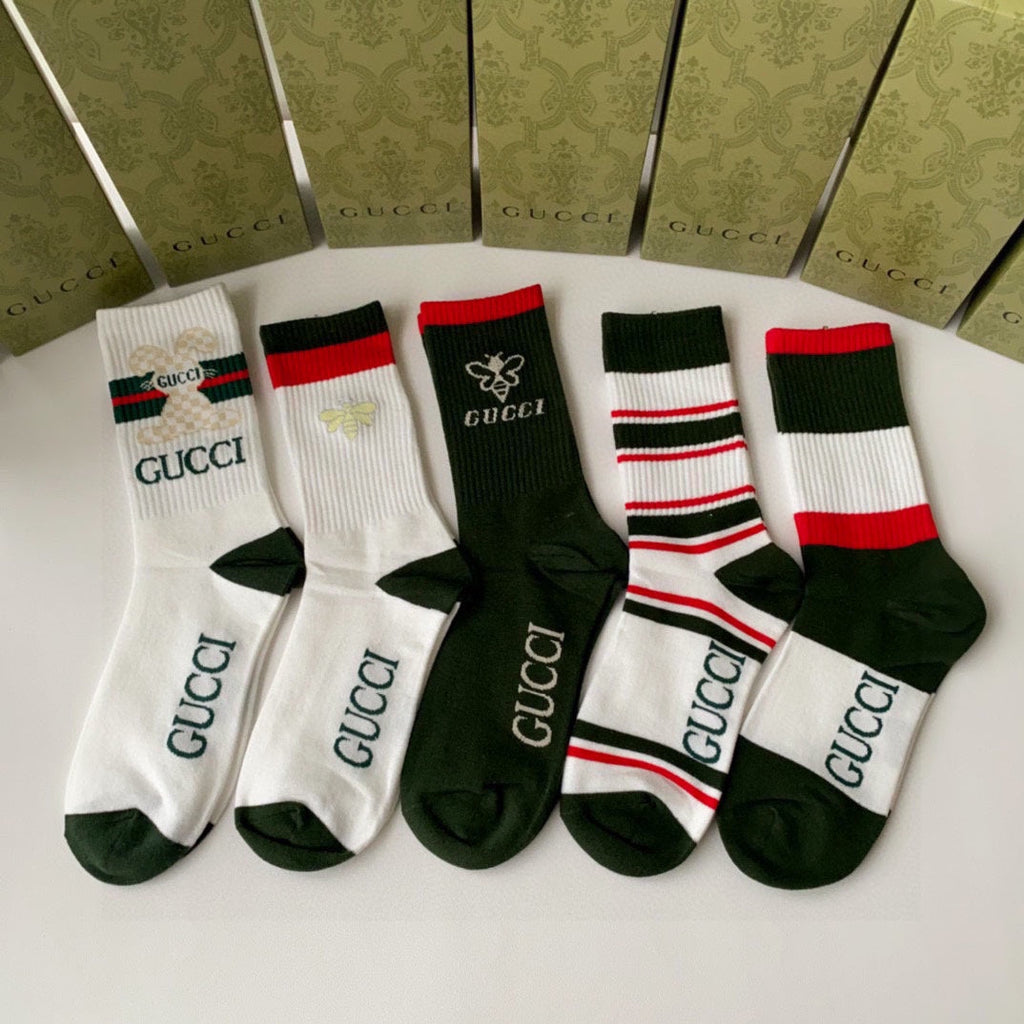 GUCCI CREW SOCKS 425676 (1 BOX)