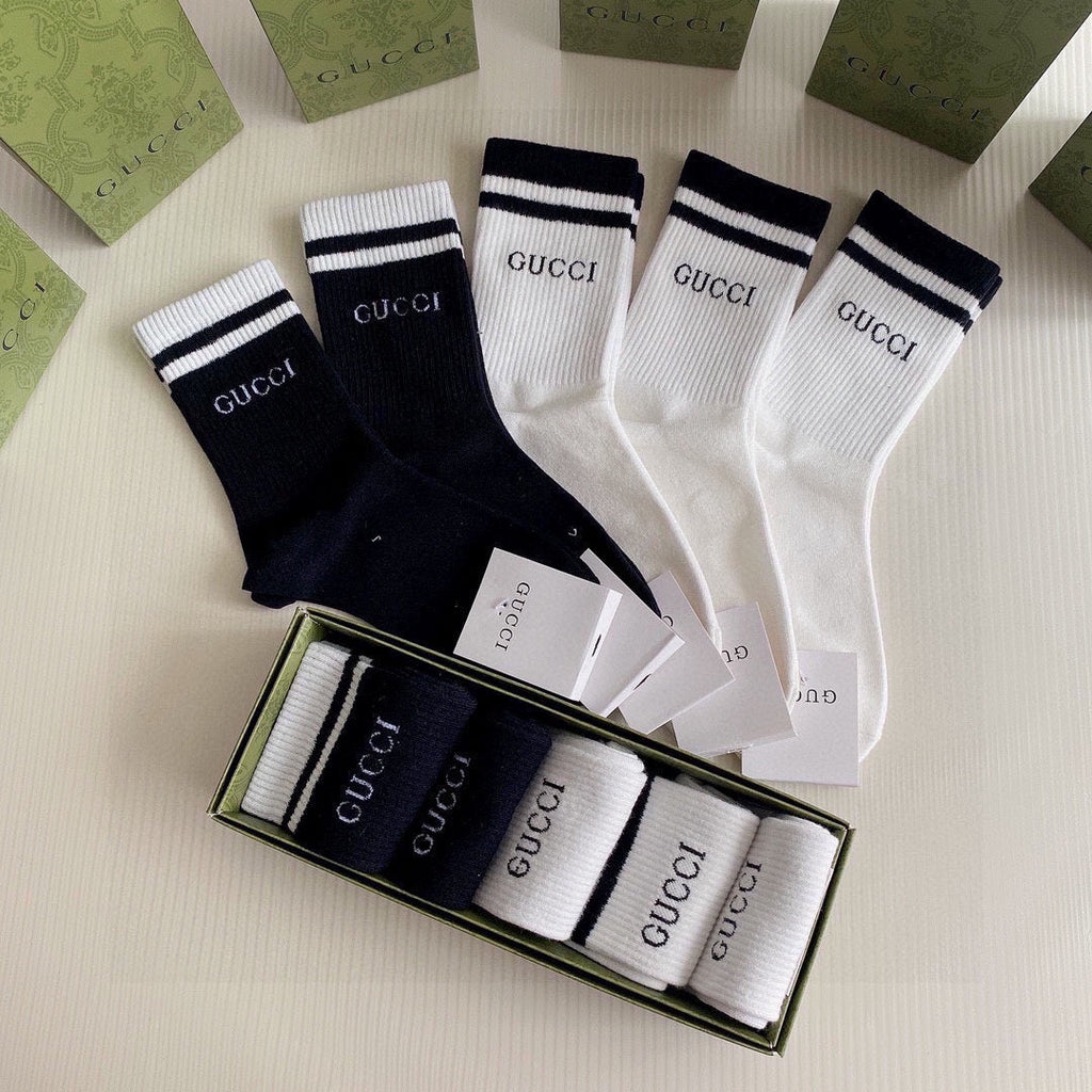 GUCCI CREW SOCKS 427612 (1 BOX)