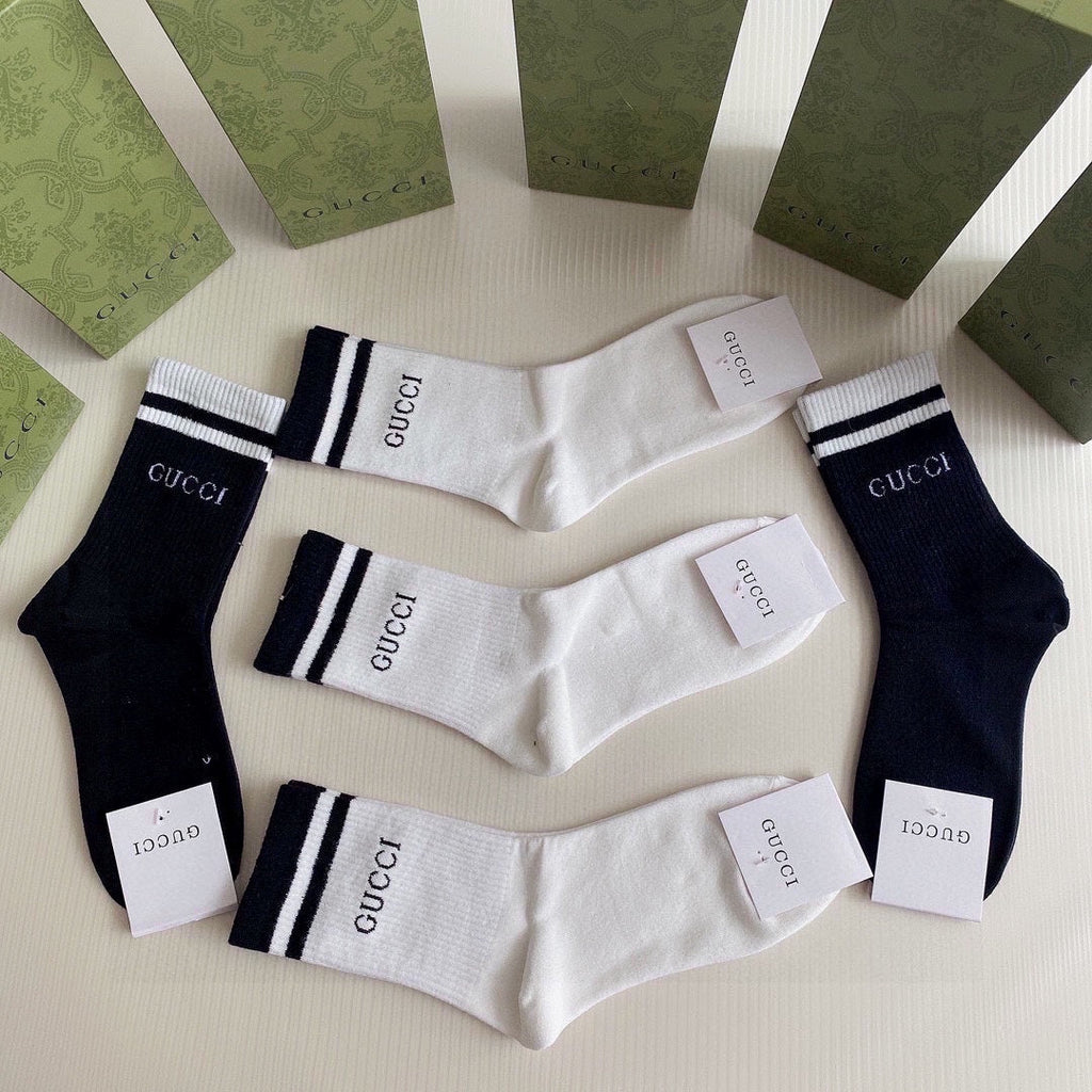 GUCCI CREW SOCKS 427612 (1 BOX)