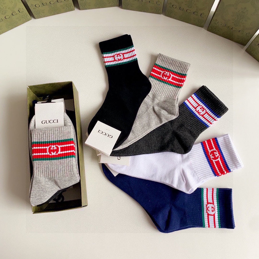 GUCCI LOW-CUT SOCKS 427586 (1 BOX)