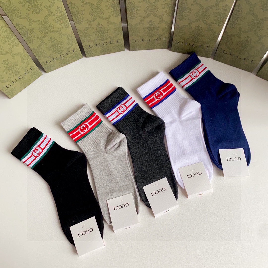 GUCCI LOW-CUT SOCKS 427586 (1 BOX)