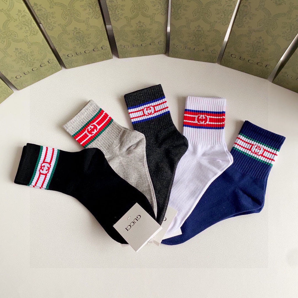 GUCCI LOW-CUT SOCKS 427586 (1 BOX)