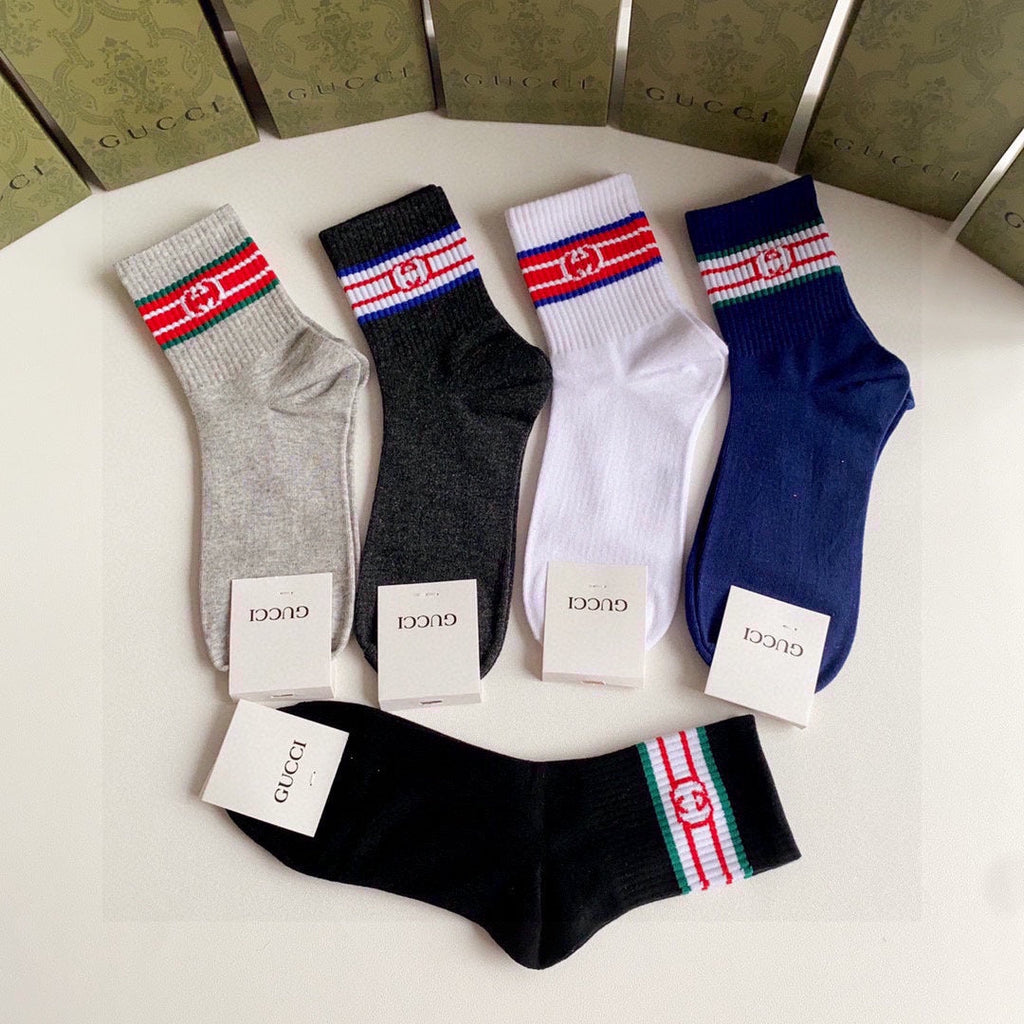 GUCCI LOW-CUT SOCKS 427586 (1 BOX)