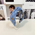 GUCCI DENIM HEADBAND LITTLE BOY BLUE 432815