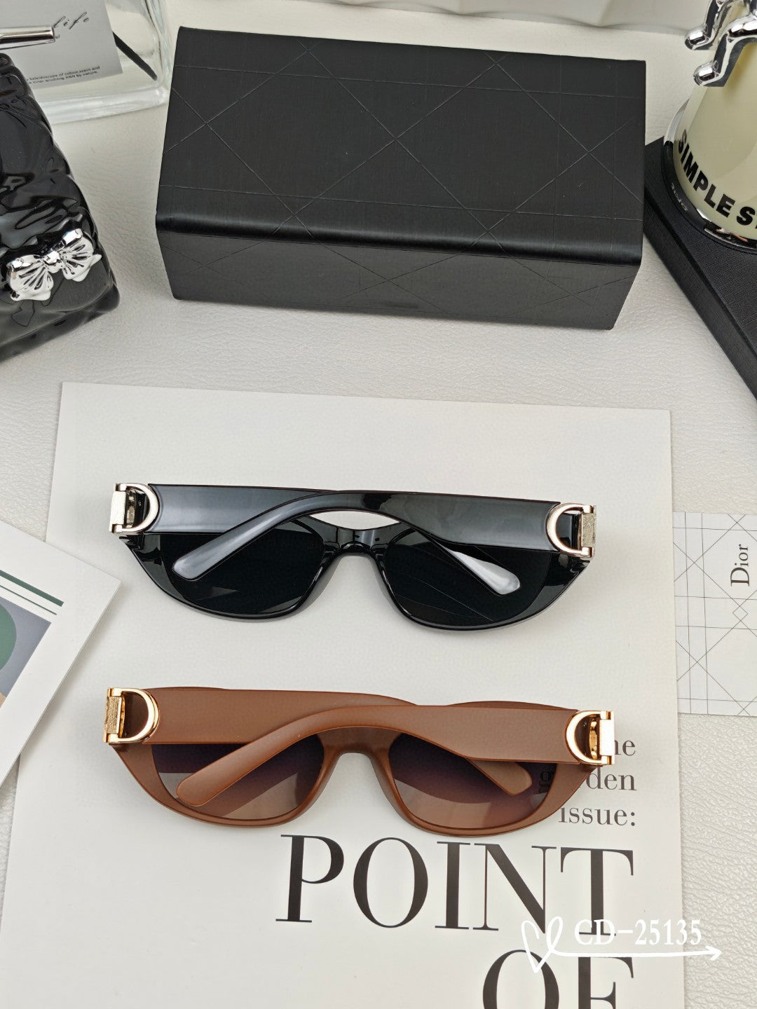 DIOR MONTAIGNE SUNGLASS 25135 IN ACETATE