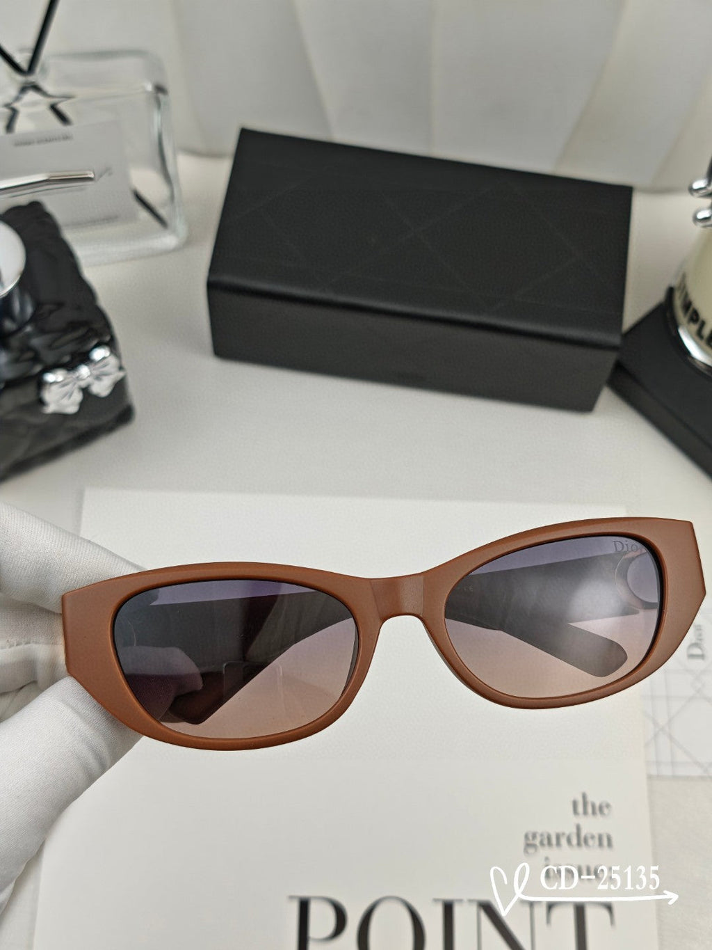 DIOR MONTAIGNE SUNGLASS 25135 IN ACETATE