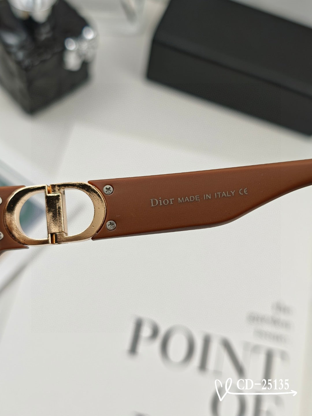 DIOR MONTAIGNE SUNGLASS 25135 IN ACETATE