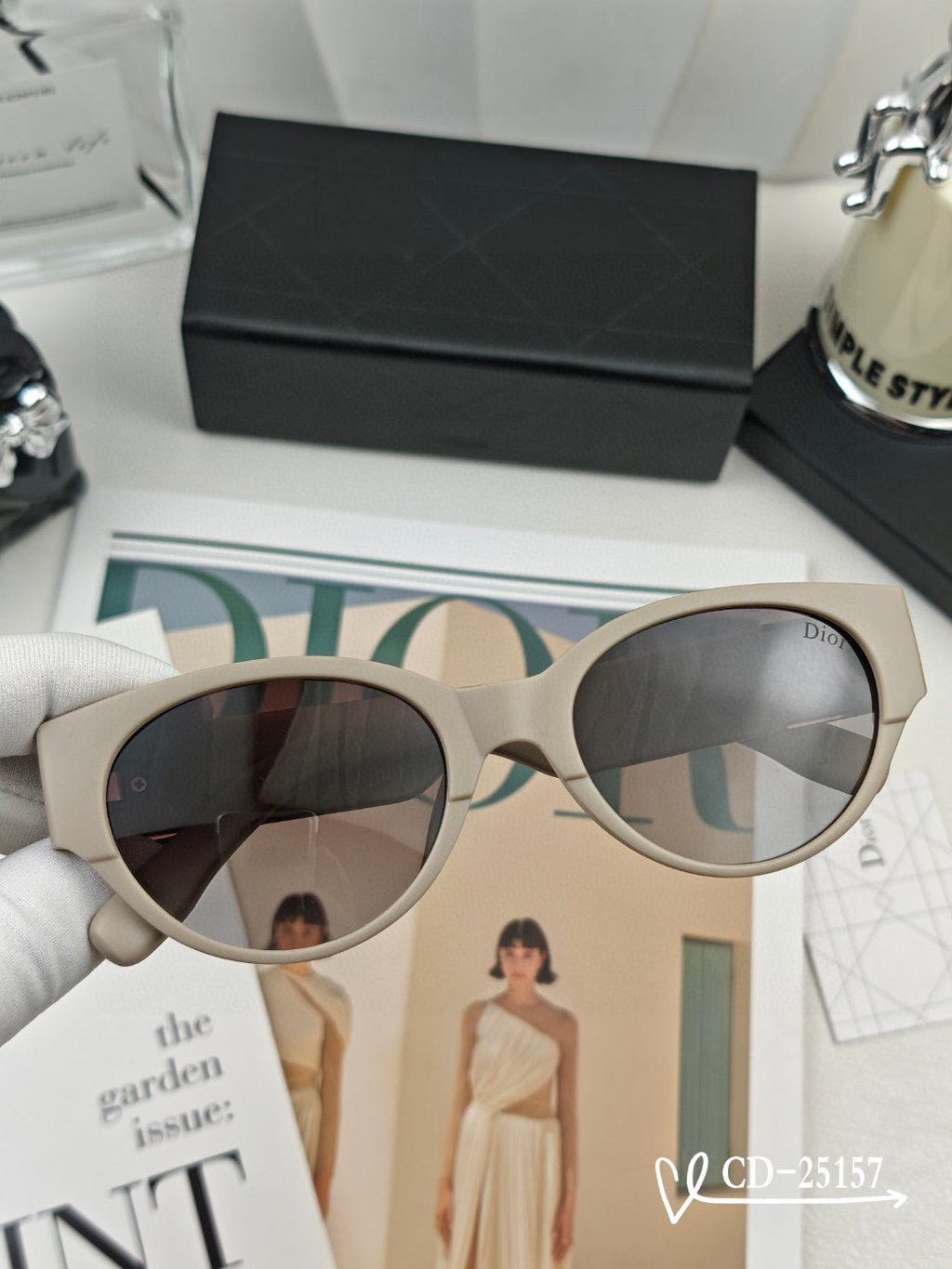 DIOR MONTAIGNE SUNGLASS 25157 IN ACETATE